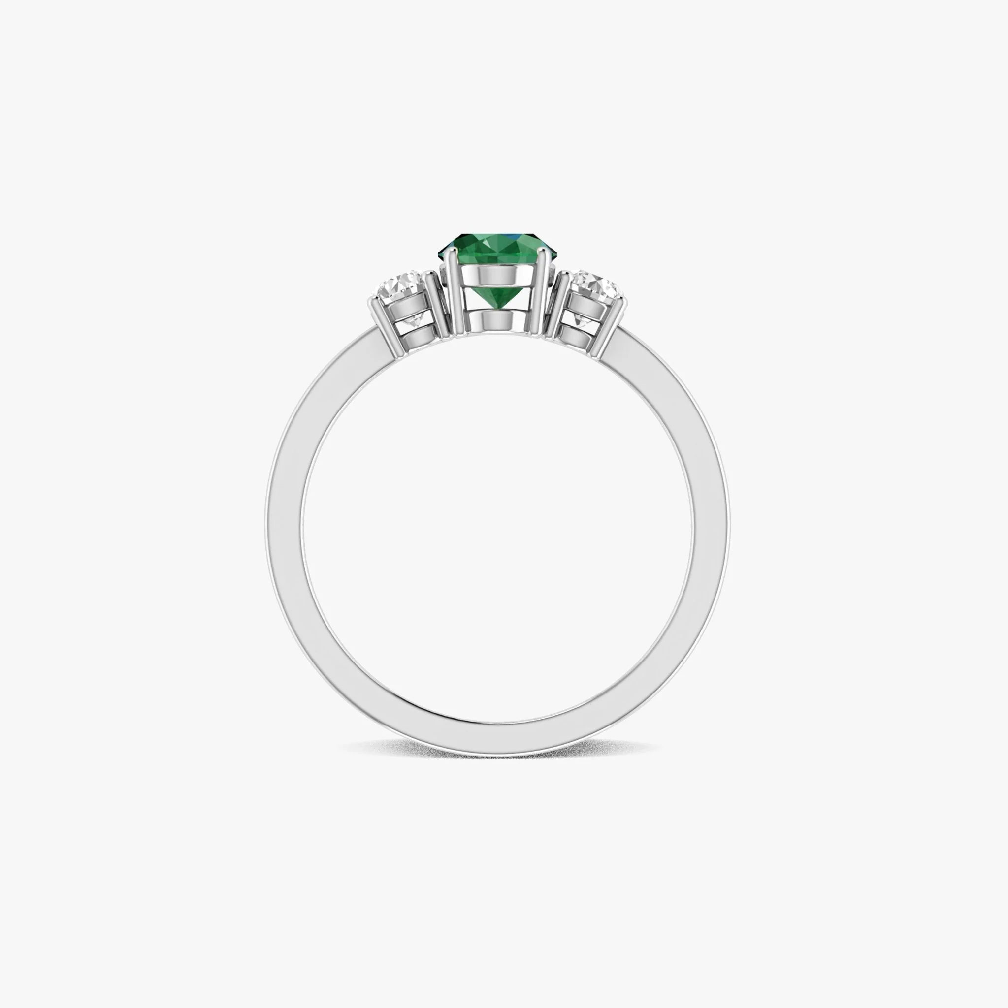 Green Emerald Gemstone Ring - Image 3