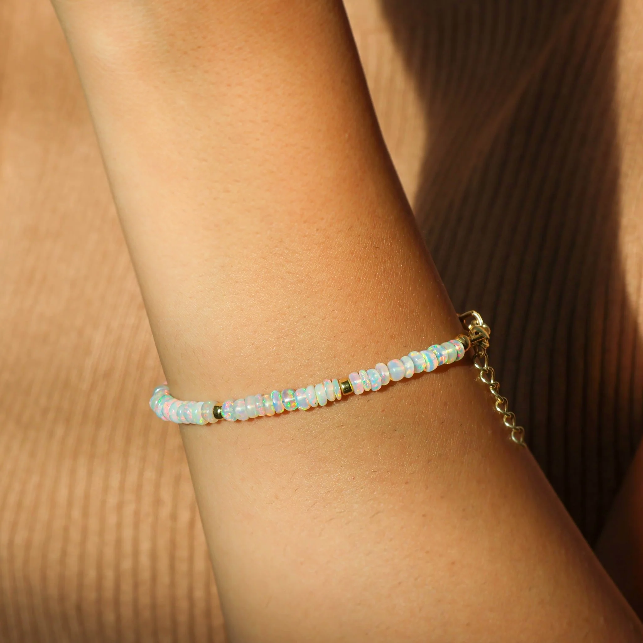 Natural Opal beaded Bracelet for Birthday Gift - Image 4